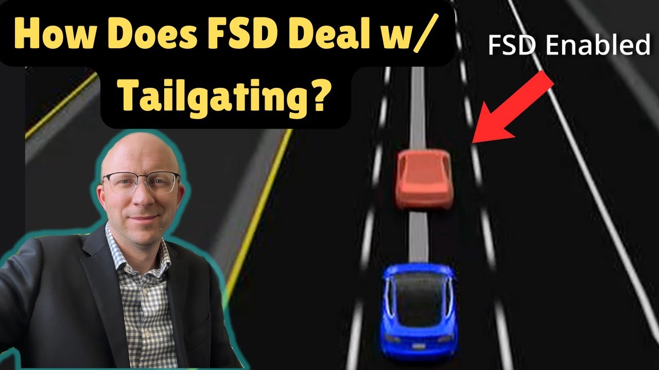 Tesla FSD Tailgating: Old vs New - v12 vs v13, Which Keeps You Safer?