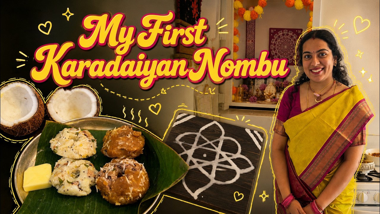 How I celebrated my first Karadaiyan Nombu in the USA 🇺🇸✨