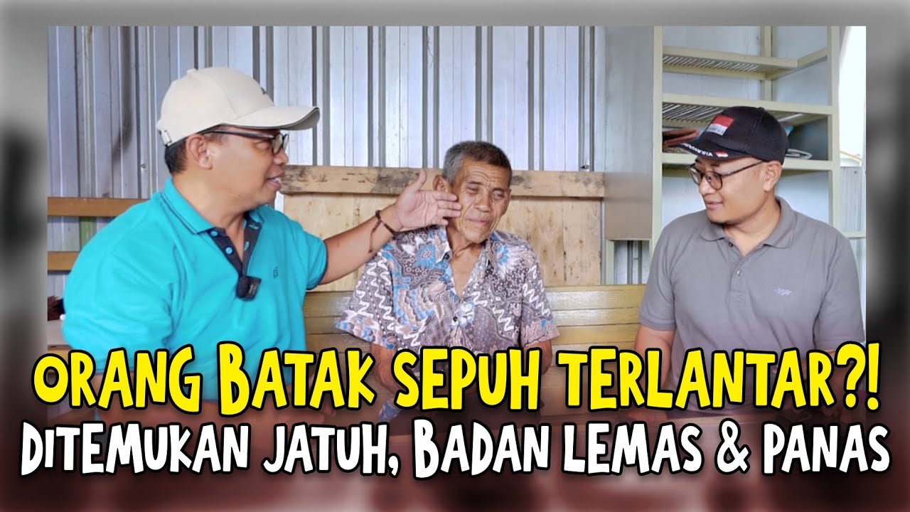 PAK HOTMA HASIHOLAN TERJATUH KARENA SAKIT❗️🥹❗️KISAH PILU DIHARI TUA