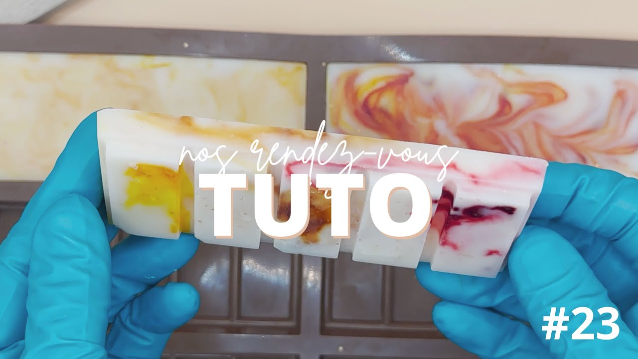 TUTO #23 • Tablette de fondants marbrés 🌈✨