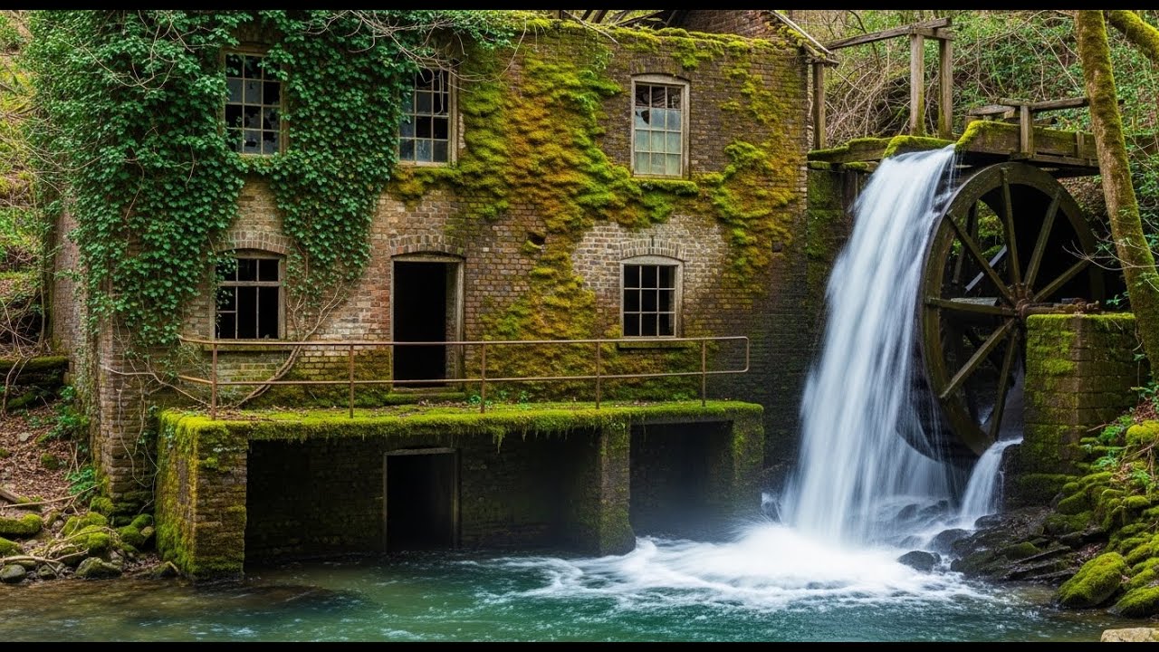 Forgotten Watermill Becomes Luxury Home (Pure ASMR)