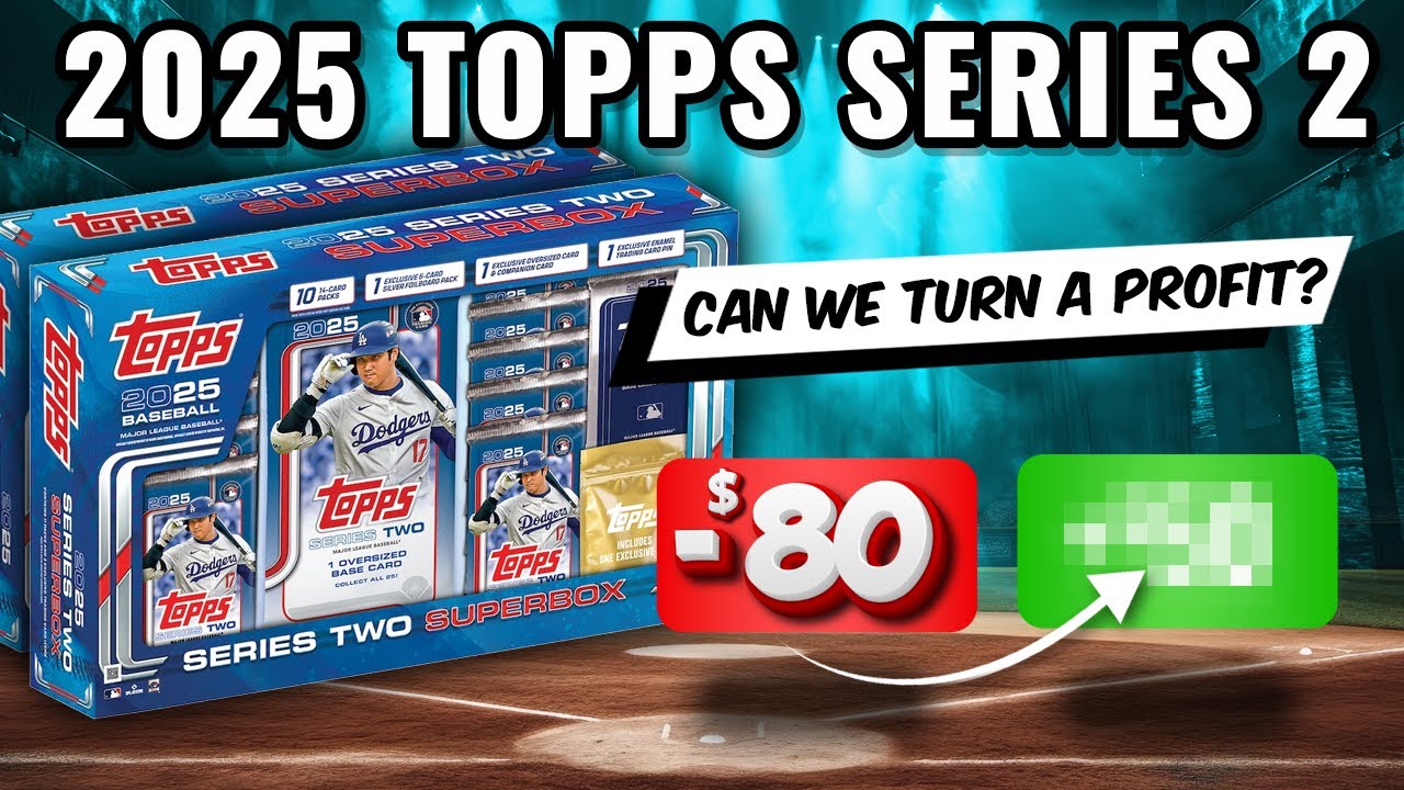 🚨PROFIT CHALLENGE🚨 2025 TOPPS SERIES 2 SUPER BOXES