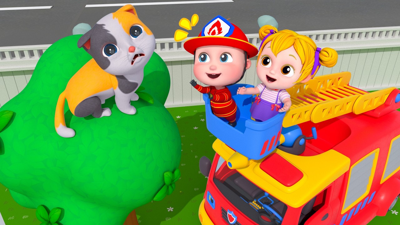 Ajudando o Gatinho | Brincando com Animais | Miguel Em Português - Músicas Infantis