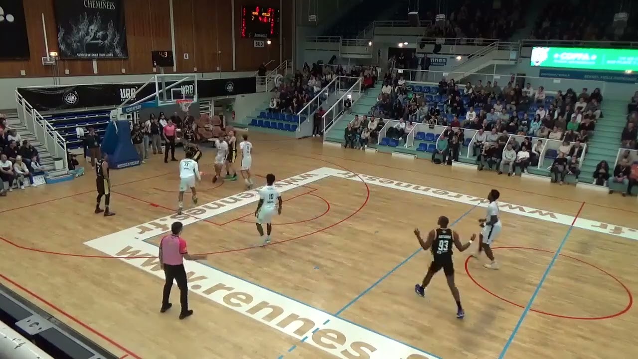 Kane Milling Levallois Metropolitans vs Union Rennes 10/31/25