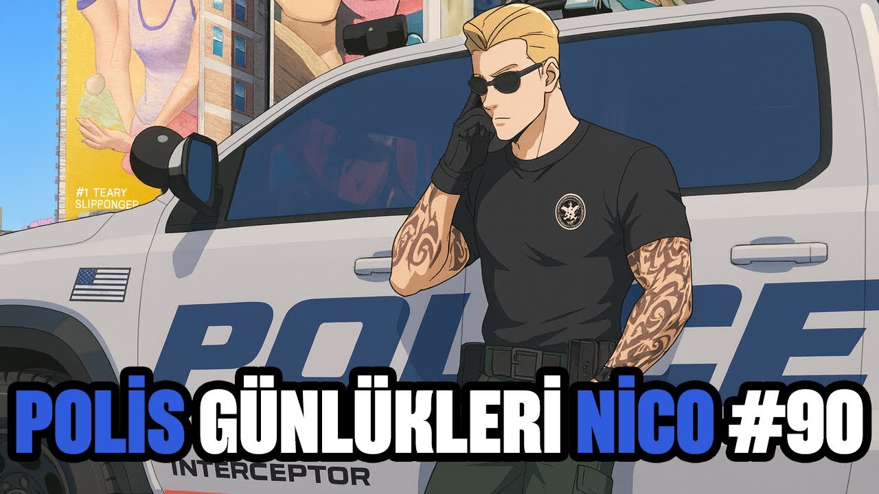 BİR POLİS DEPARTMANI GÜNLÜĞÜ#90 | Nico Nicholas | GTA 5 Online Roleplay Fivem