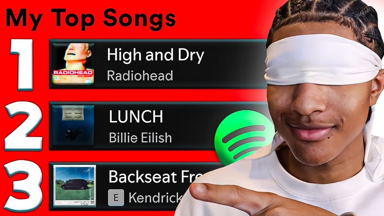 Blind Ranking My Viewers Spotify WRAPPED Playlists