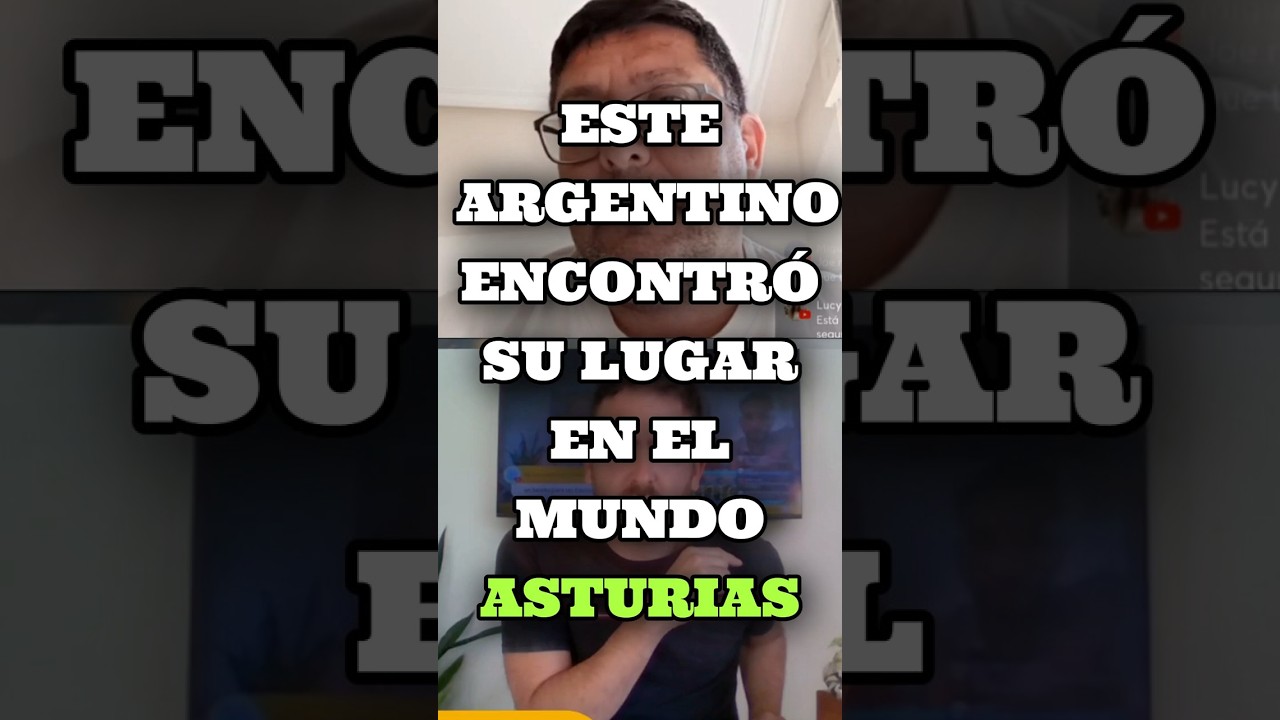 ESTE ARGENTINO ENCONTR&Oacute; SU LUGAR EN EL MUNDO: ASTURIAS 🇪🇸✨ #Asturias #EmigrarAEspa&ntilde;a #shorts
