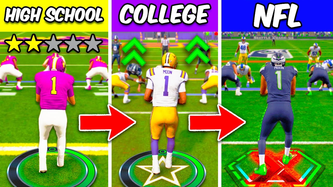 2 Star QB Becomes NFL Superstar - Full Movie