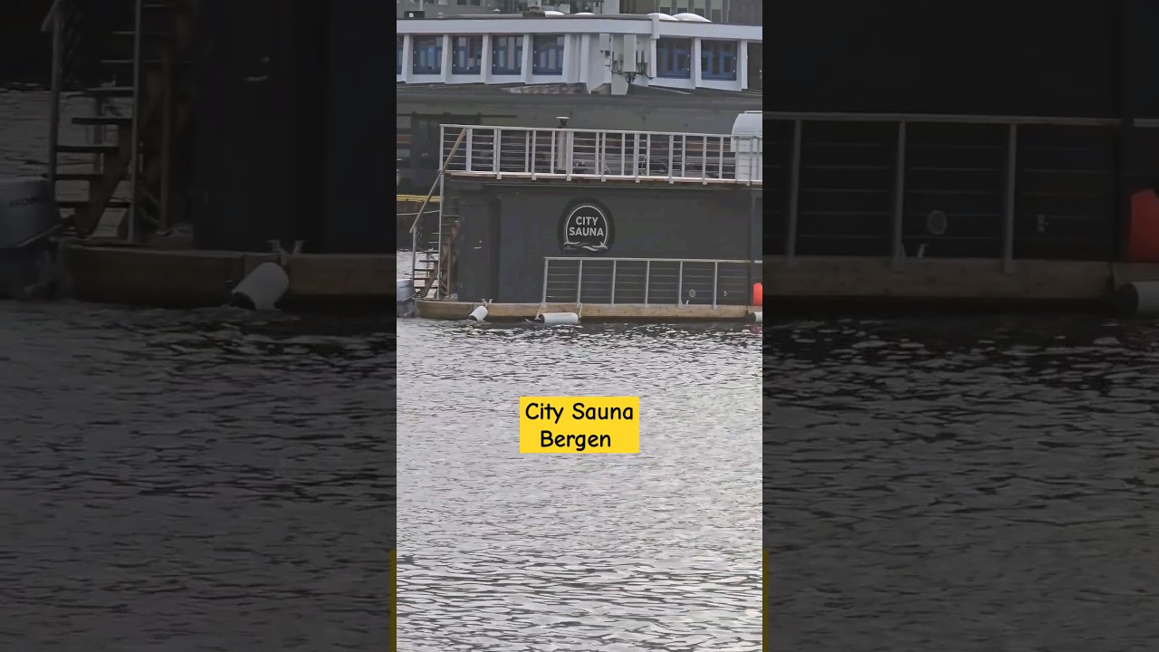 City Sauna Bergen Cruise: Unwind on the Water! #SHORTS #YouTubeChamps