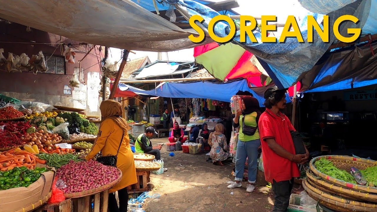 Walking in SOREANG, West Java | Blusukan di Pasar Tradisional Soreang