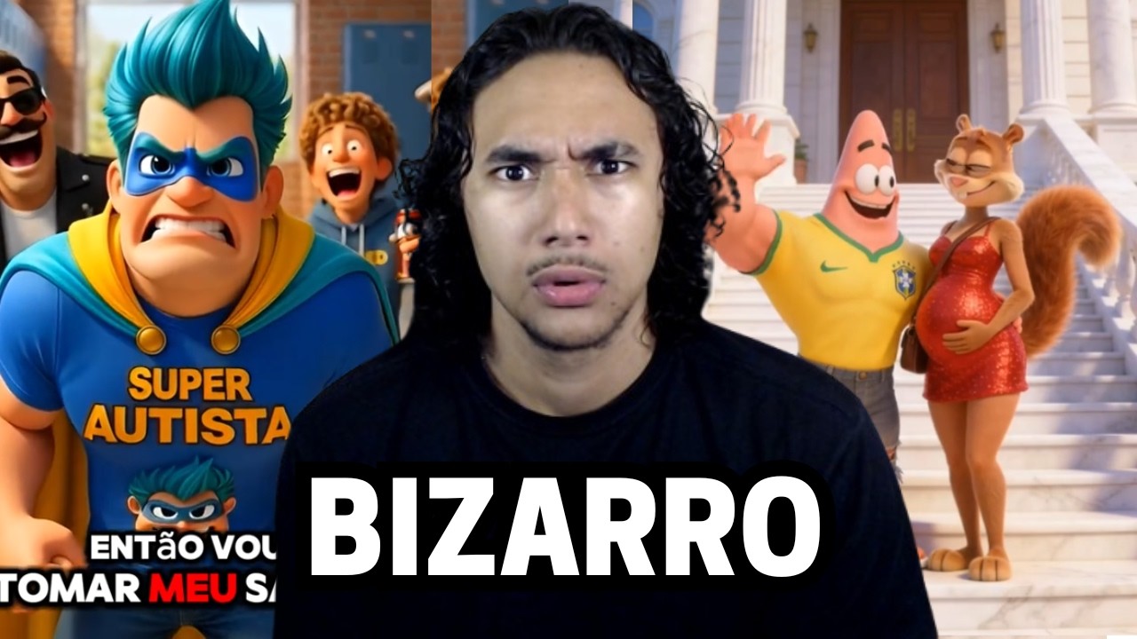 as animações de IA mais grotescas do tiktok
