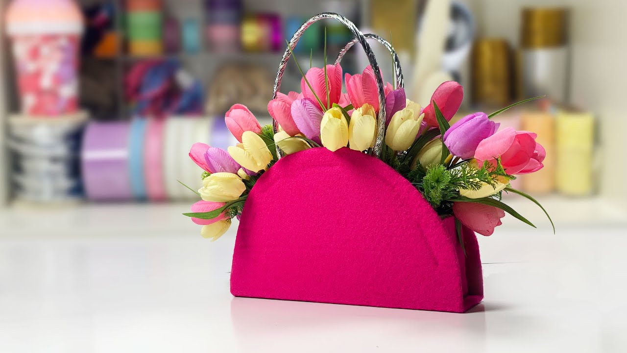 How to Make a Flower Bouquet Purse