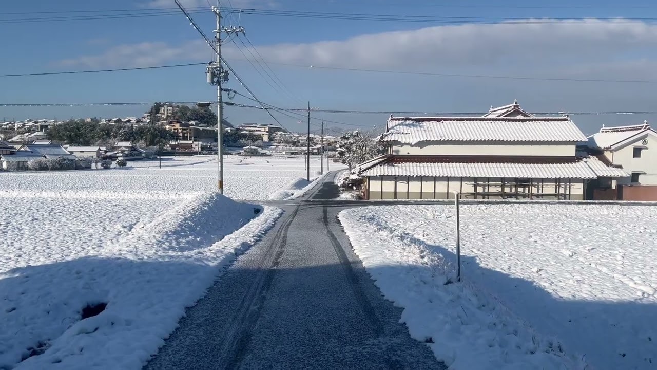 Walking Through Fresh Snow in Japan ❄ Silent Winter Morning
