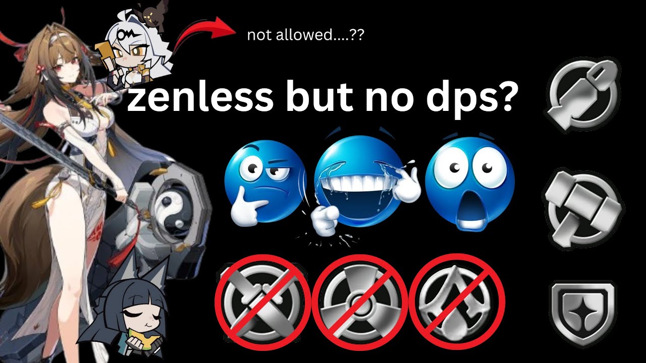 zenless zone zero but i can't use any dps