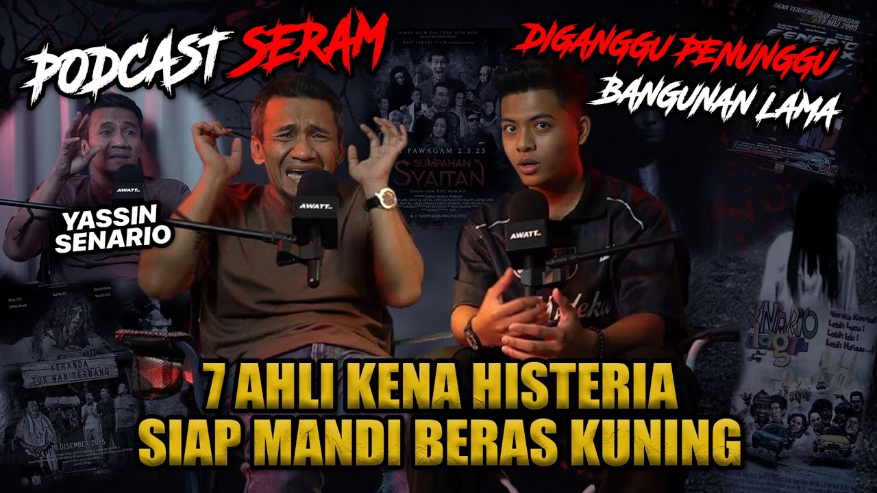 KISAH SERAM SELEBRITI - YASSIN DIGANGGU PENUNGGU BANGUNAN LAMA!? 7 AHLI KENA HISTERIA!!!  