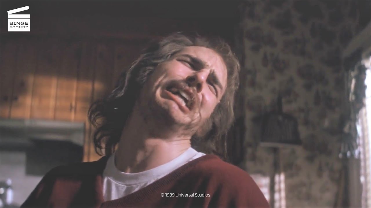 Born on the Fourth of July: Ron gets home drunk (HD CLIP)