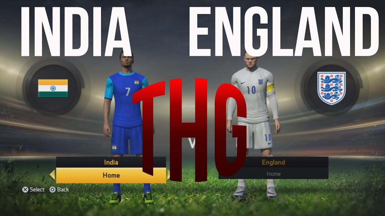 FIFA 15 INDIA vs ENGLAND - The Hindi Gamer (PS4)