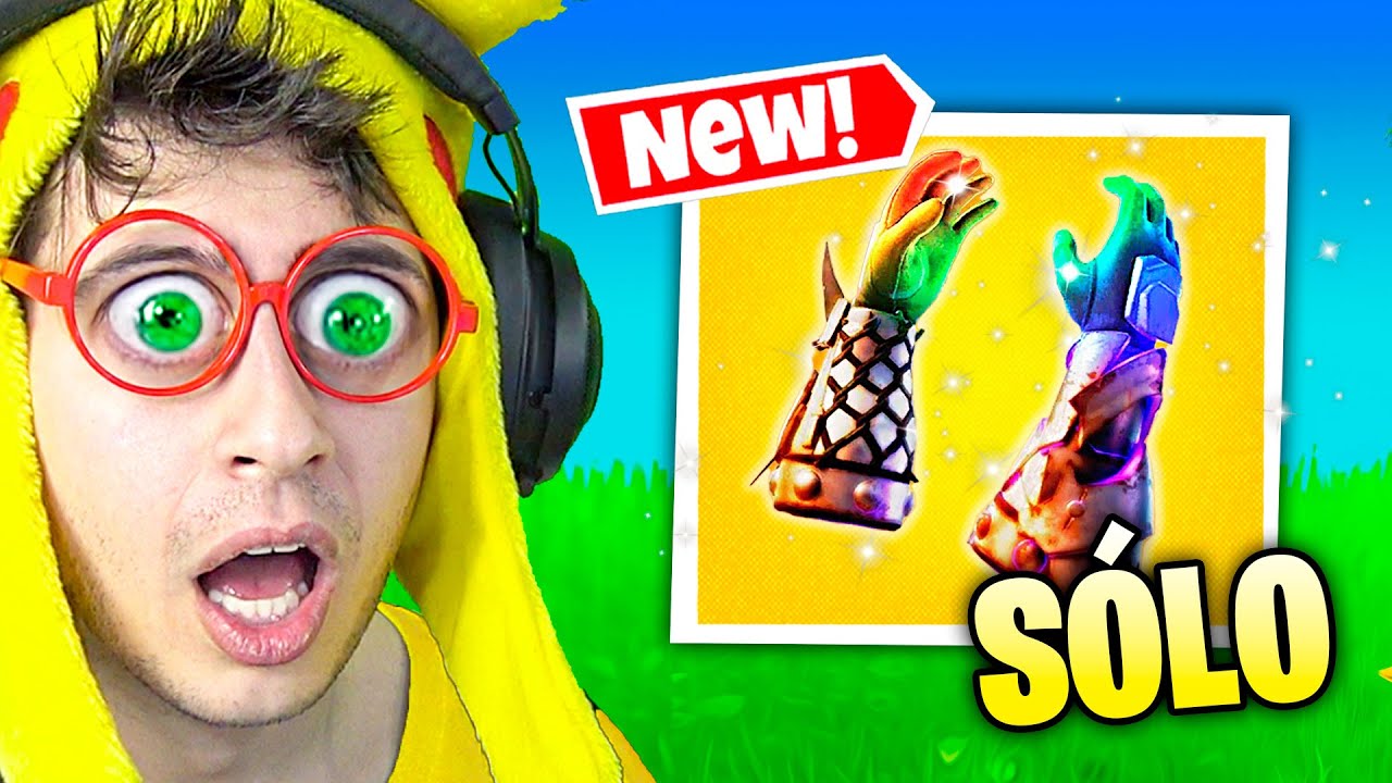 Sólo **PODER de MAGNETO** en Fortnite ⚡😈!! (imposible)