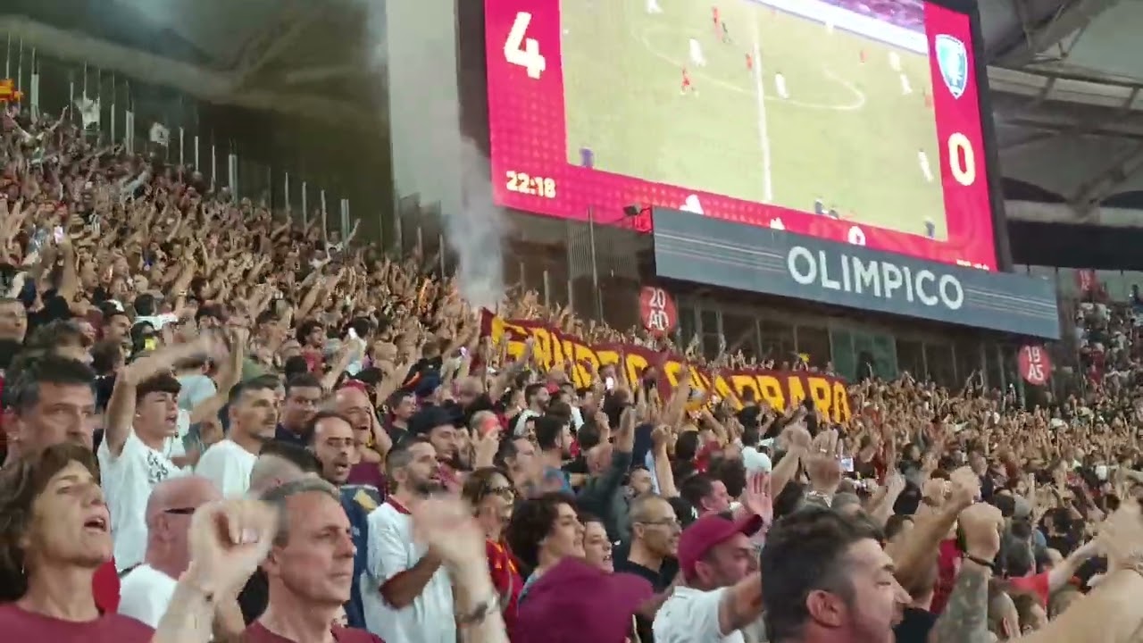 Roma-Empoli 7-0 - Passa il tempo cambia la gente 💛❤️