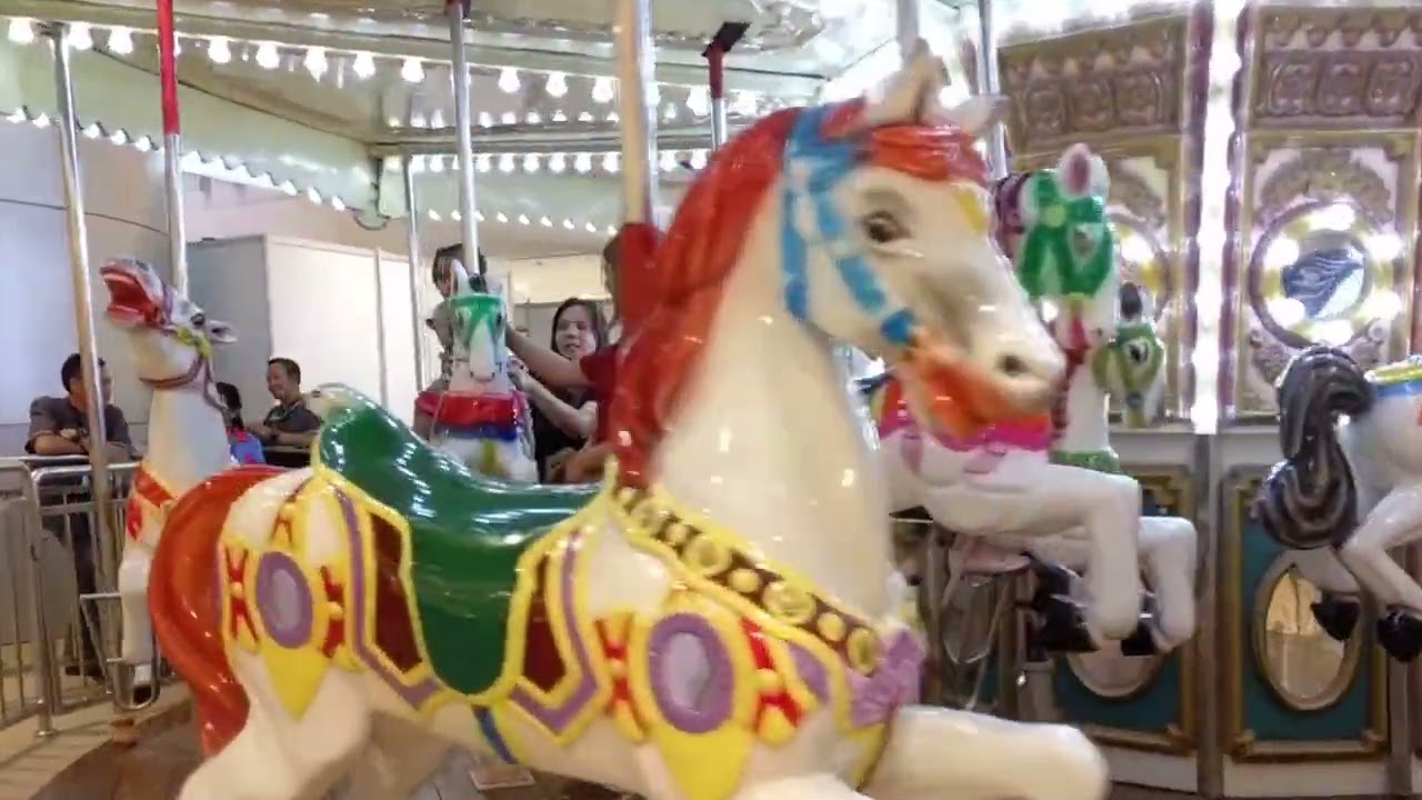 Carousel ride in Megamall