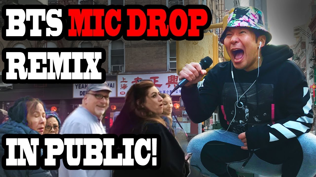 DANCING KPOP IN PUBLIC - BTS MIC DROP REMIX!!!