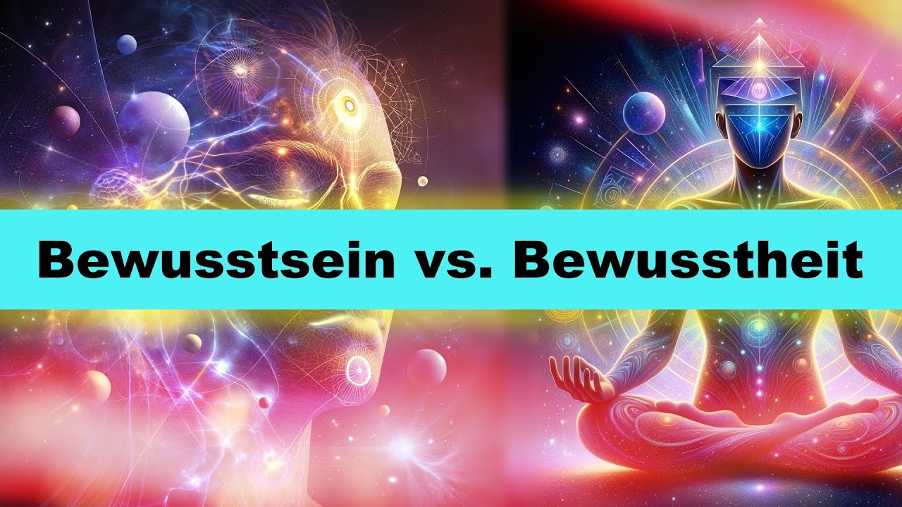 Bewusstsein und Bewusstheit verstehen.