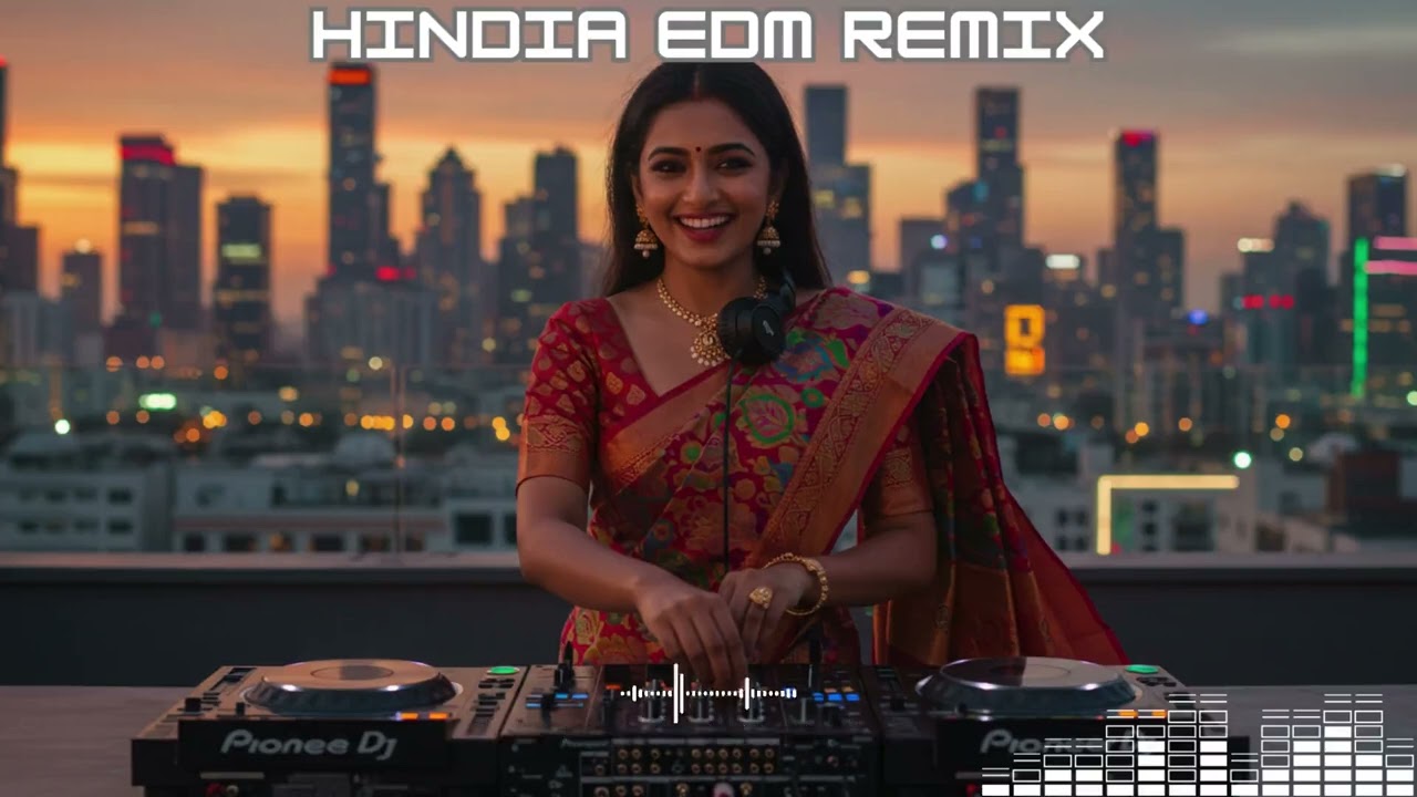 🌌  Desi Neon Beats 🔥| Hindi EDM Chill & Party 2025