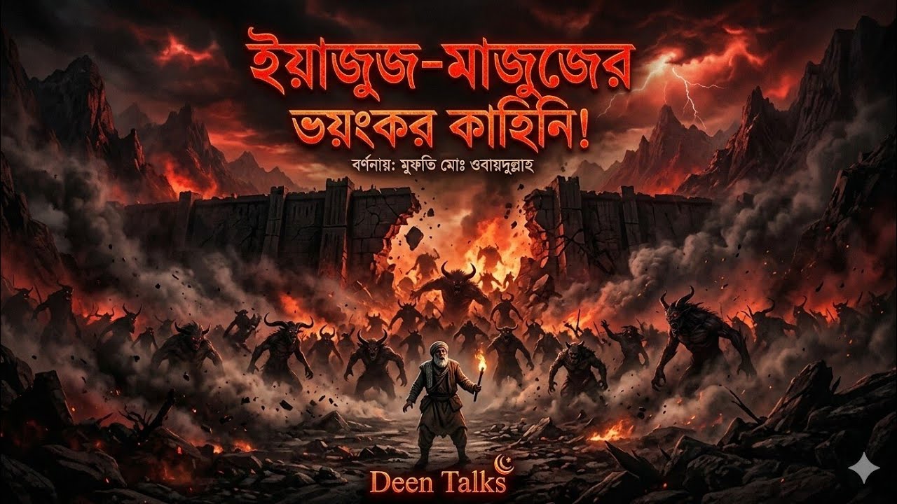 ইয়াজুজ-মাজুজের ভয়ংকর কাহিনি!”🟥🟥  Deen Talks