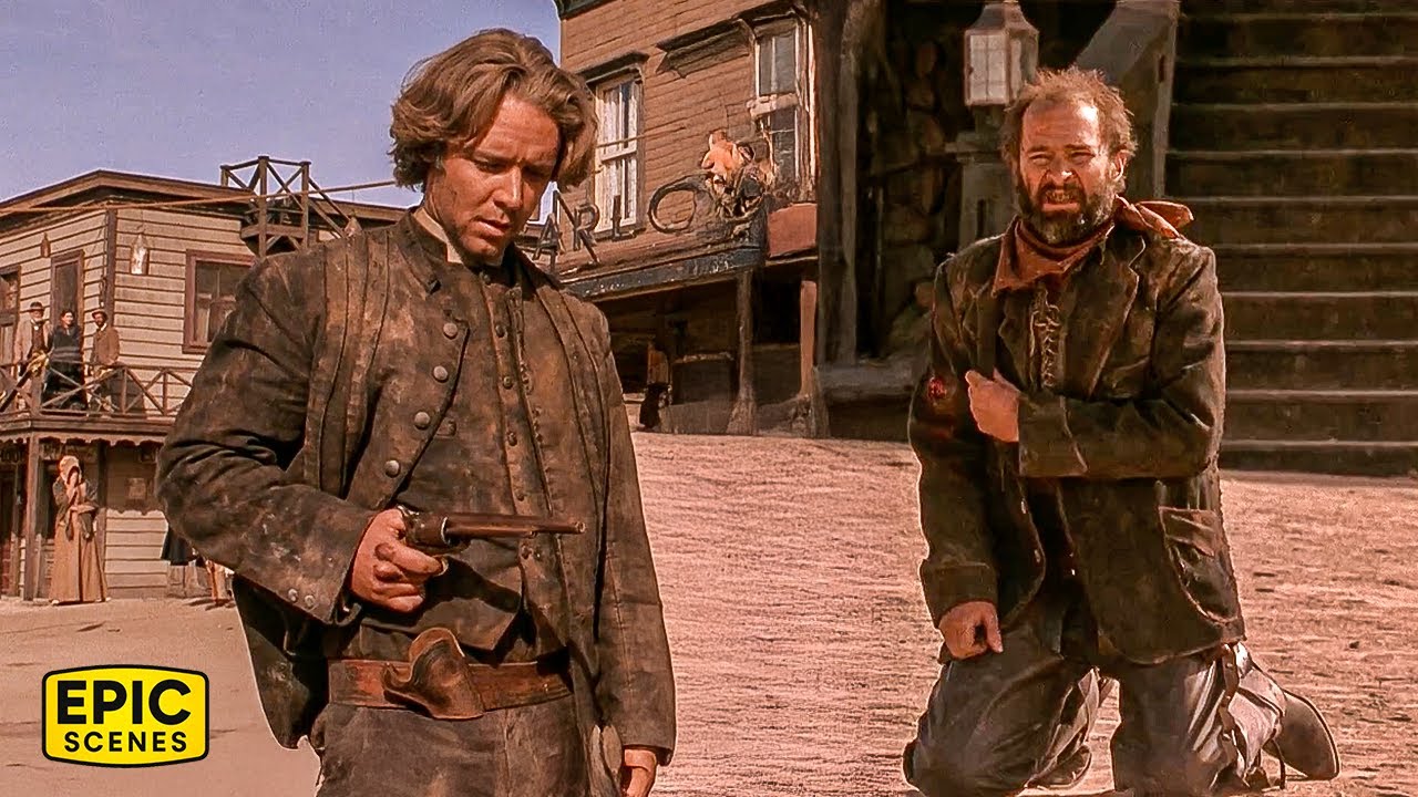 Russell Crowe Shows His True Killer Instinct In Redemption - The Quick And The Dead