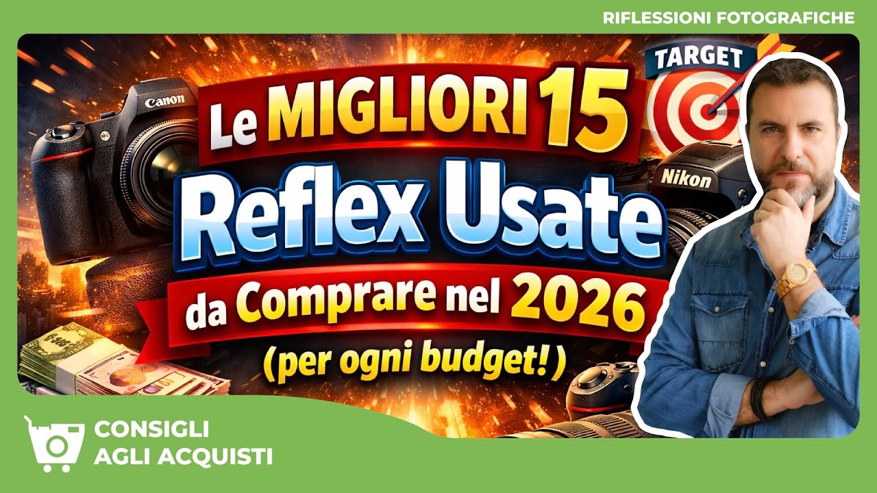Le MIGLIORI 15 Reflex Usate da Comprare nel 2026 (per ogni budget!)