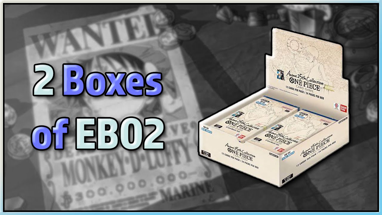 2 Boxes of EB02 || One Piece TCG Opening