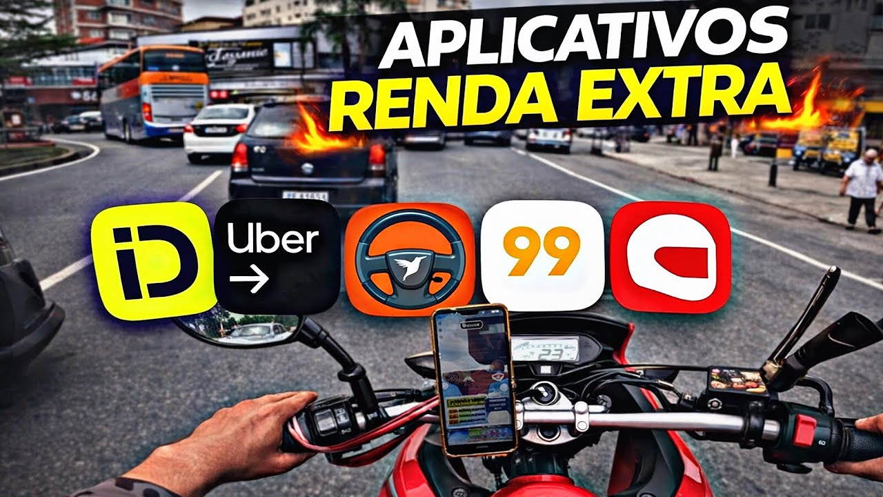 Top 5 aplicativos para Motoboys e entregadores 2026 🤑