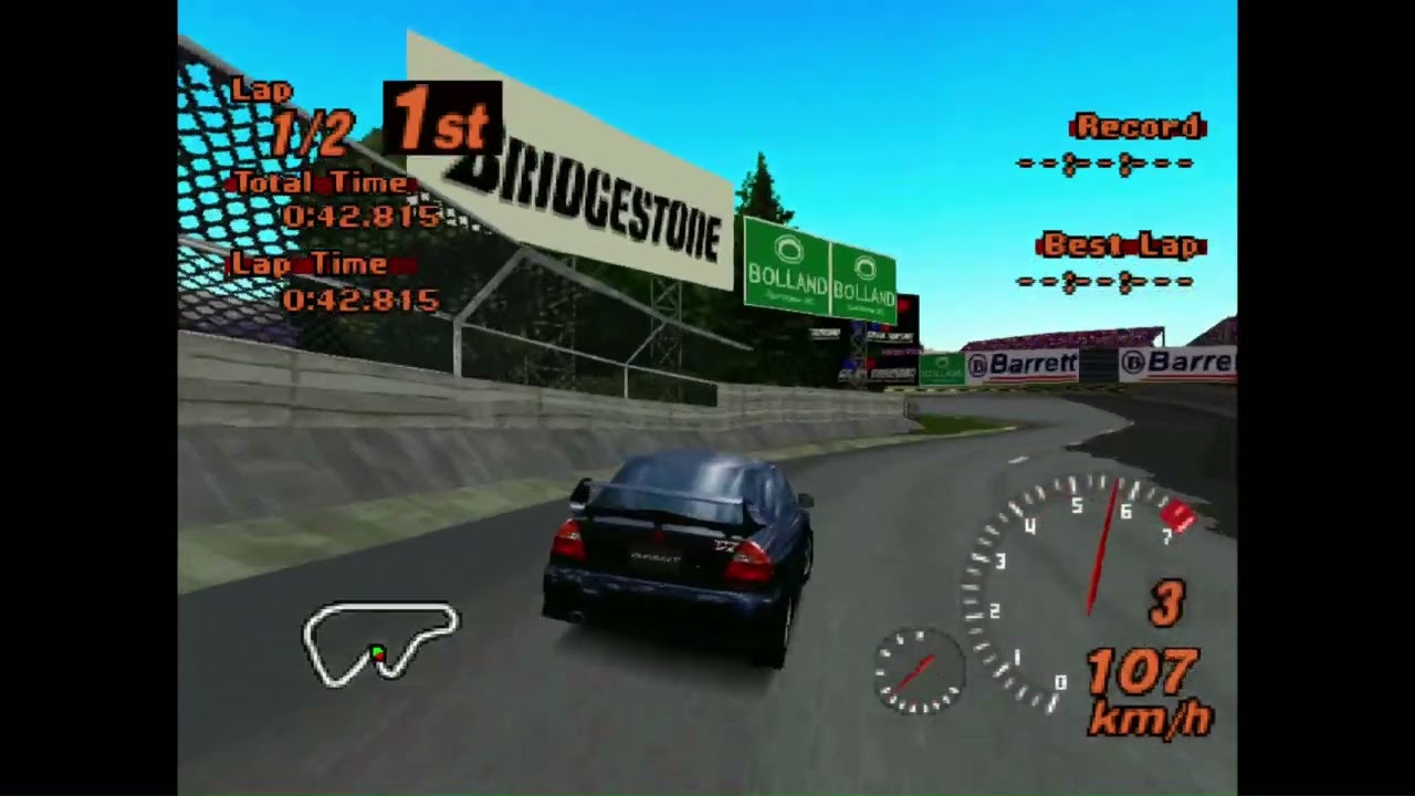 Gran Turismo 2 - Lancer Evolution 6 - High Speed Ring