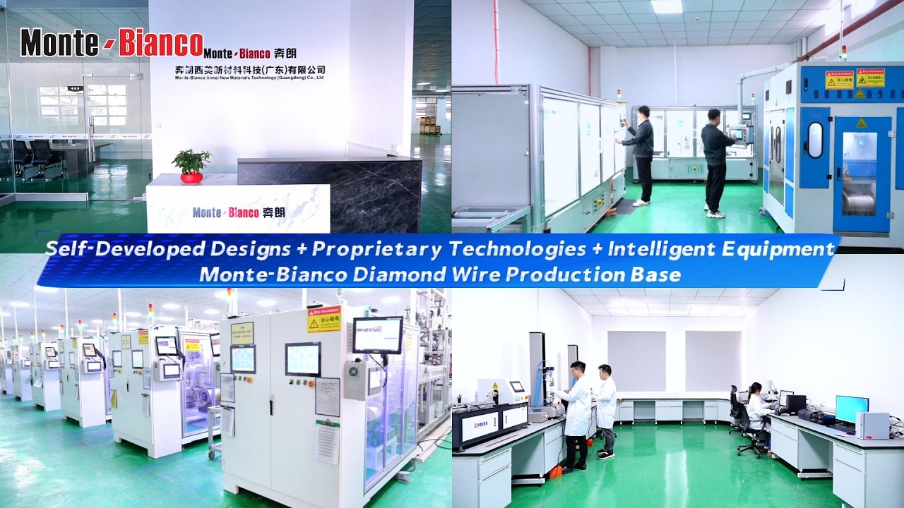 Monte-Bianco Diamond Wire – Independent Design, Original Process, Smart Equipment.