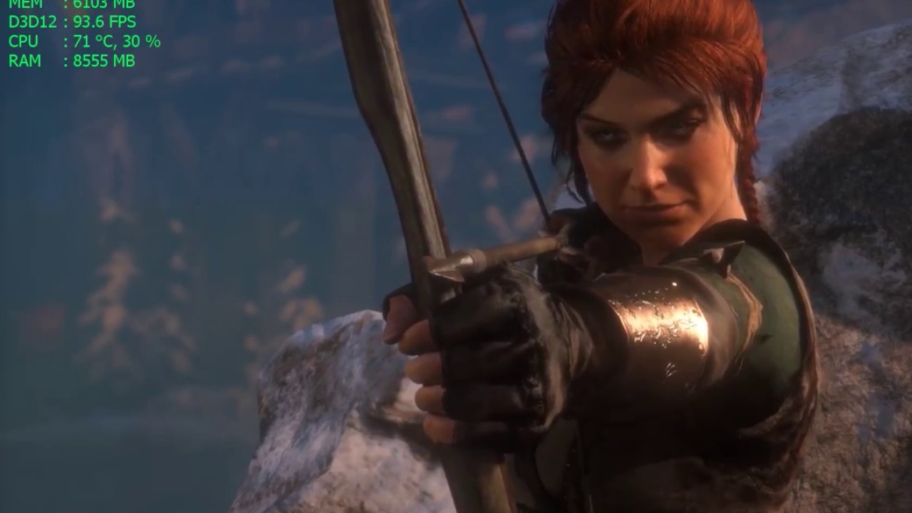 Rise of the Tomb Raider - Ultra Settings - GTX980ti W3690 (Fast Sync)