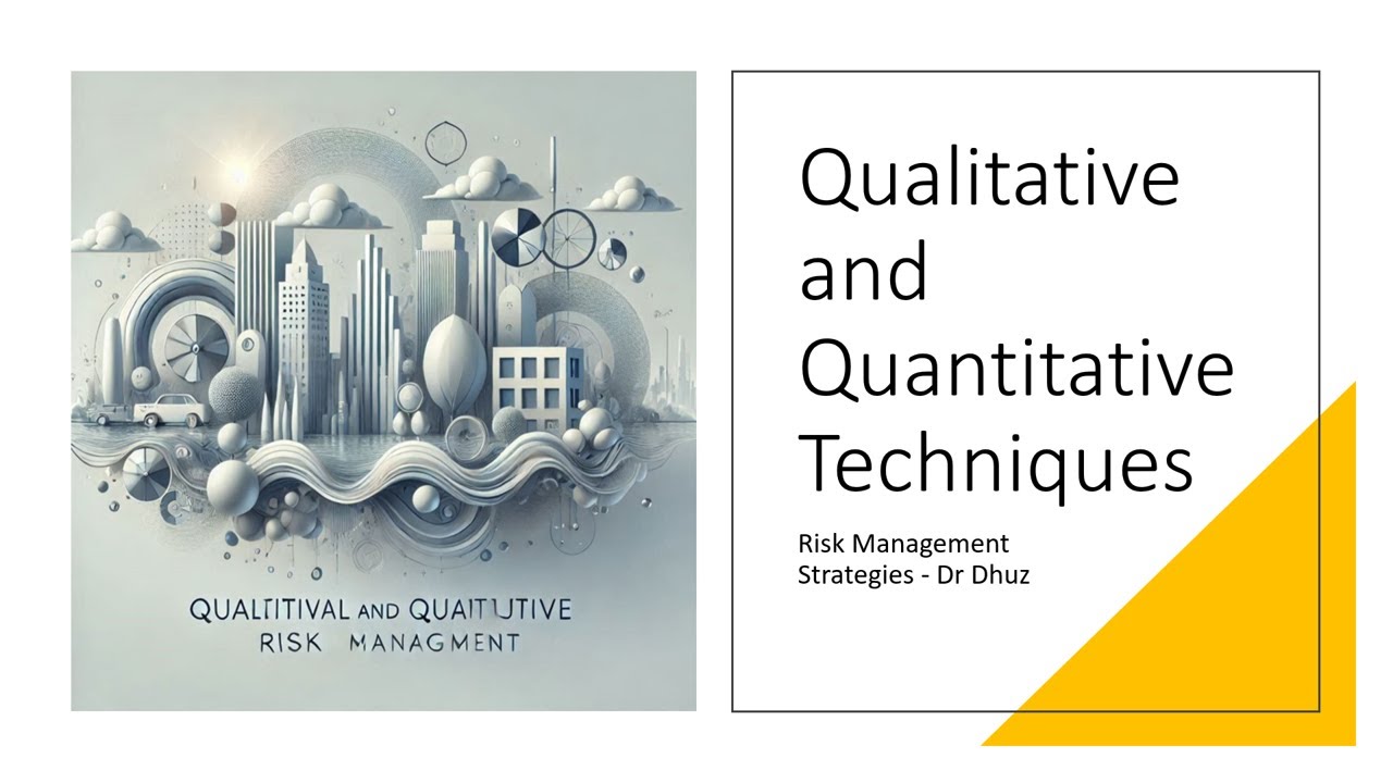 Qualitative And Quantitative Risk Managements Explained Urdu