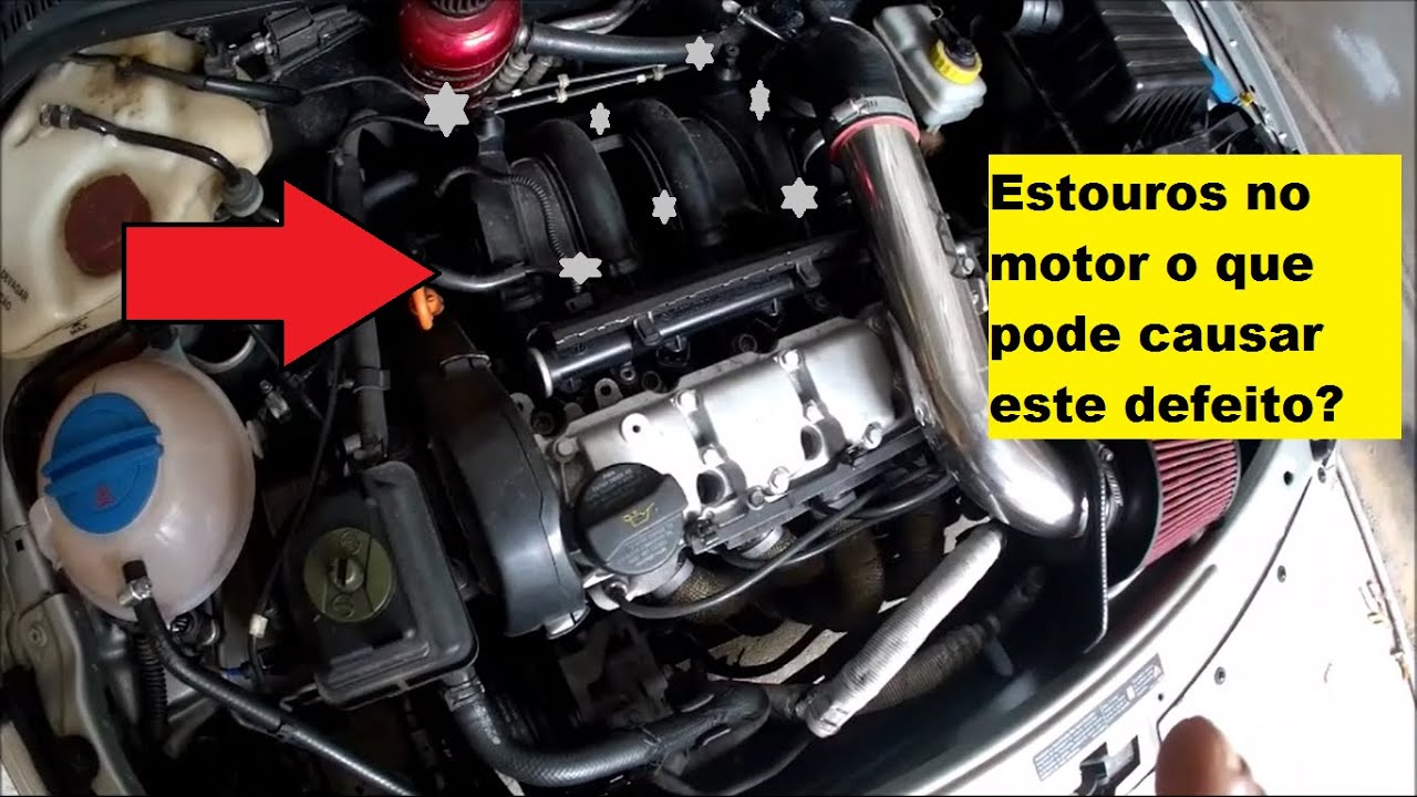 o que causa estouro no coletor de admissão e escape Voyage g5 1.6