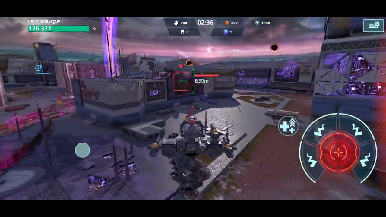 War  robots 🤖 game 🎮 play ▶️ hunting grounds   Robot Leo 3 magnum 1 Redeemer. 