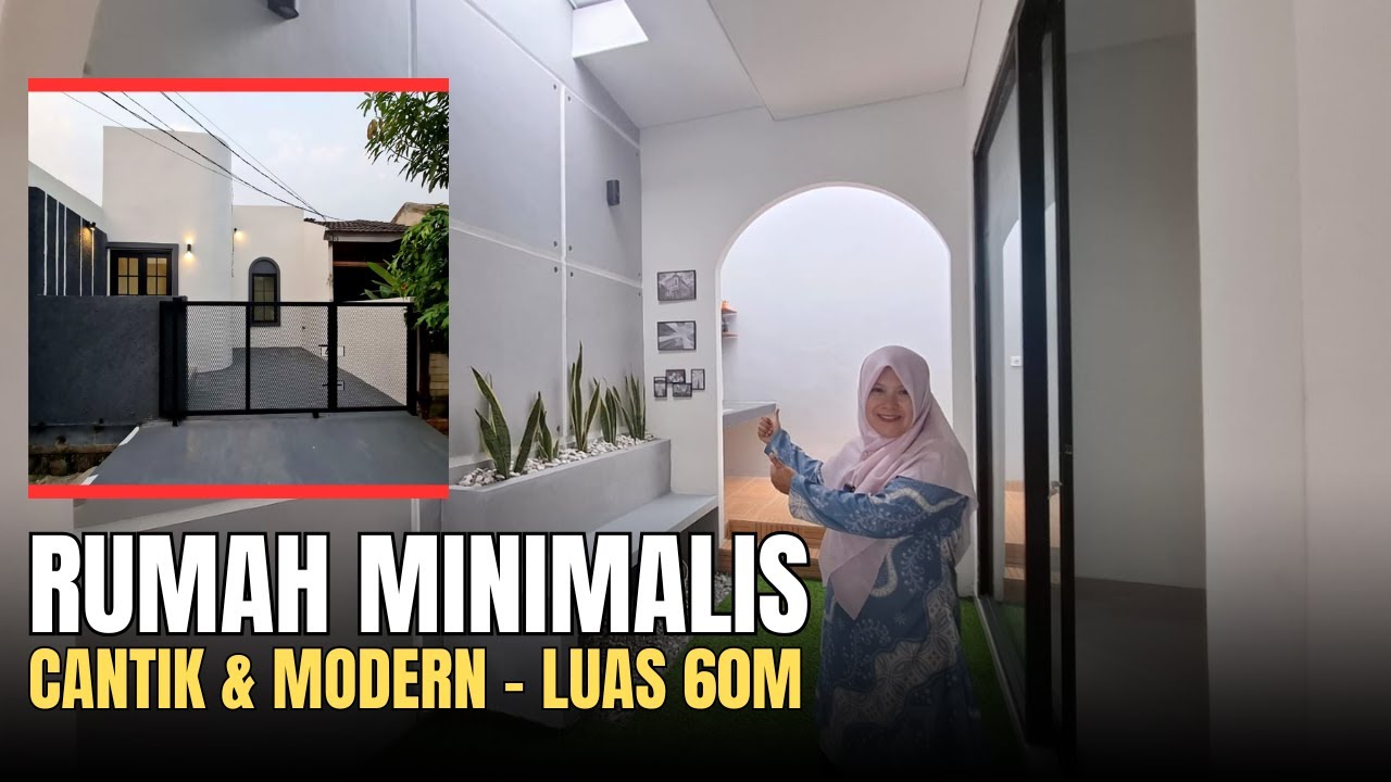 Rumah Minimalis Dijual di Bekasi | Cantik & Modern Luas 60m | Bekasi Timur Regensi BTR 5