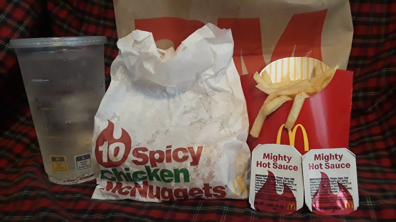 REVIEWING 10 Piece Spicy Chicken McNuggets Meal (Review)