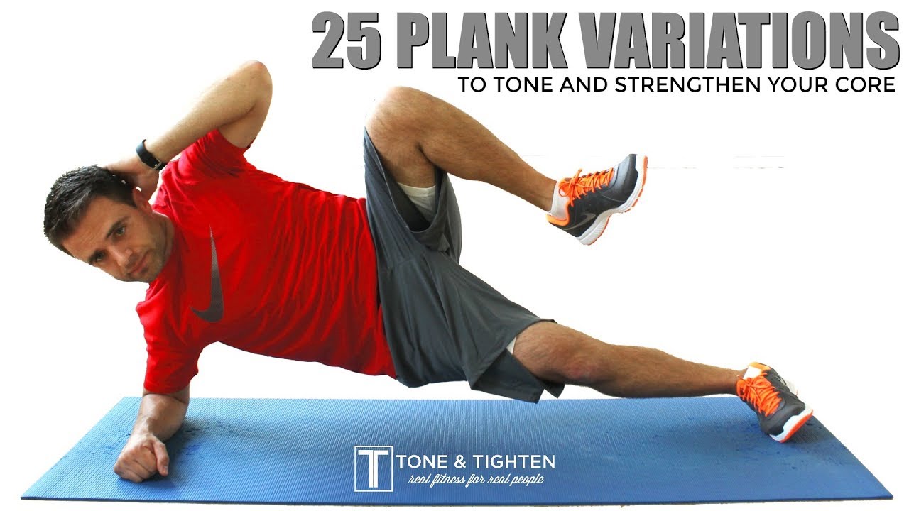 25 Plank Variations to Tone and Tighten Your Midsection