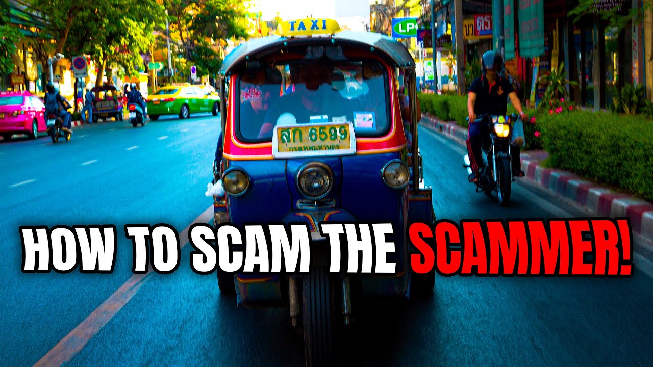 Tuk-Tuk scammers in Bangkok