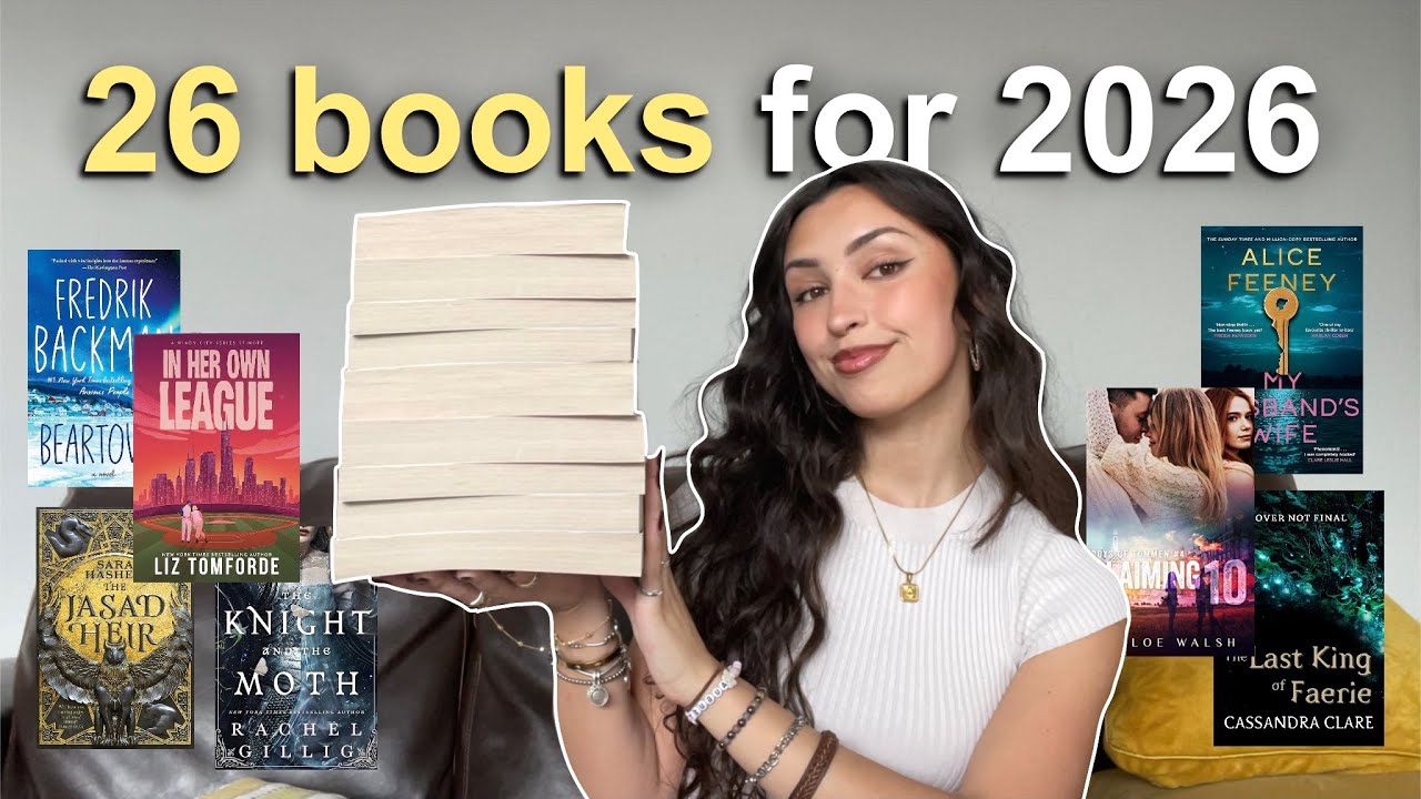 26 книг, которые я хочу прочитать в 2026 году! 📚💕