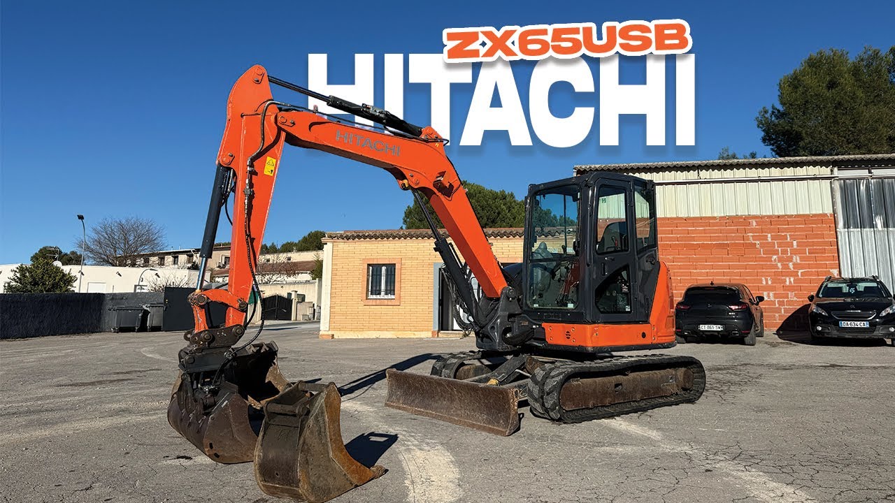 PRÉSENTATION MINI PELLE HITACHI ZX65 USB