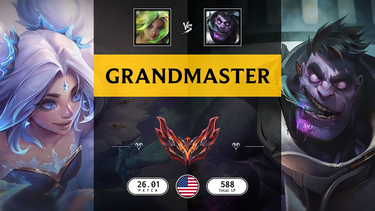 Grandmaster Match: Zeri vs Dr. Mundo - NA server Patch 26.01