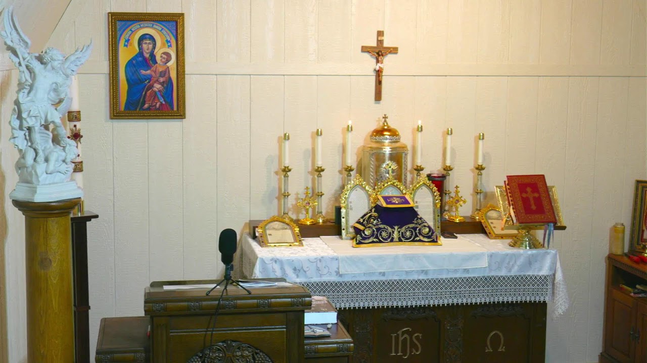 Fr. Altman Celebrating Holy Mass 3/15/26
