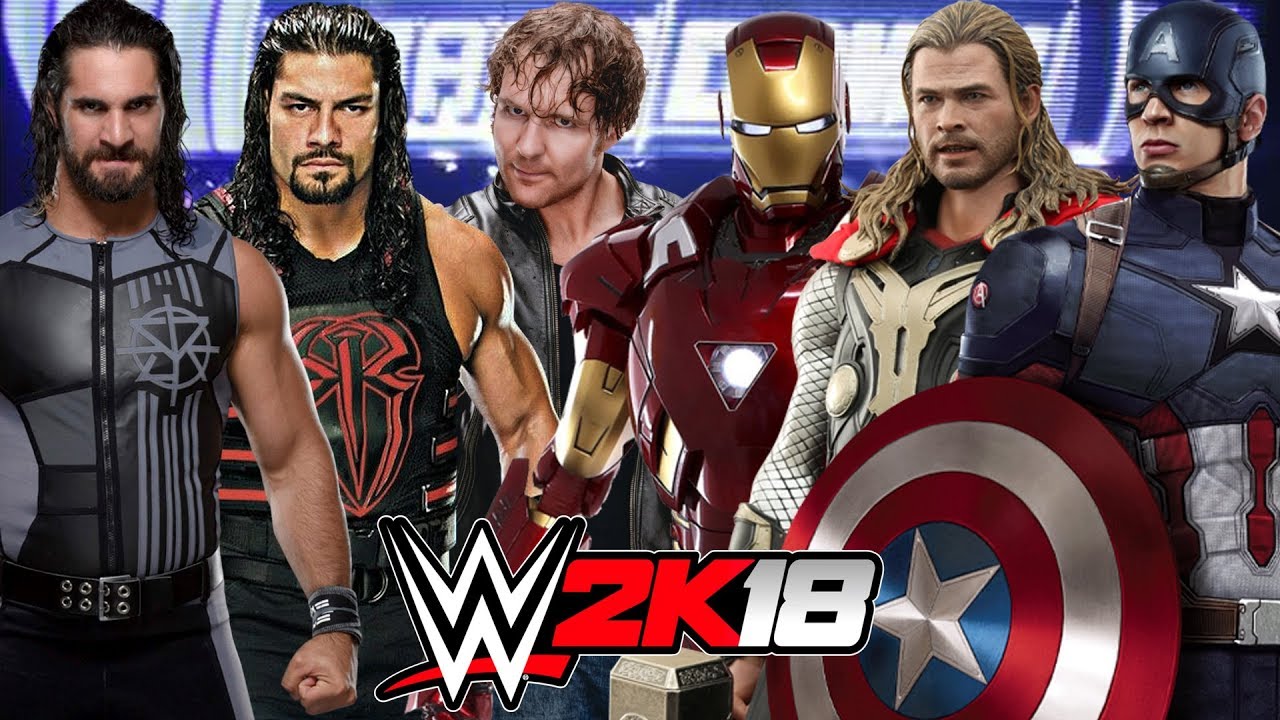 THE SHIELD vs THE AVENGERS | WWE 2K18 Gameplay