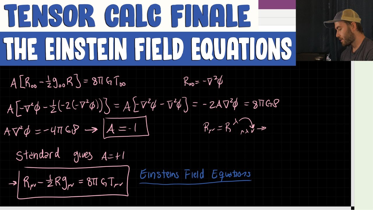 The Einstein Field Equations | Tensor Calc Finale
