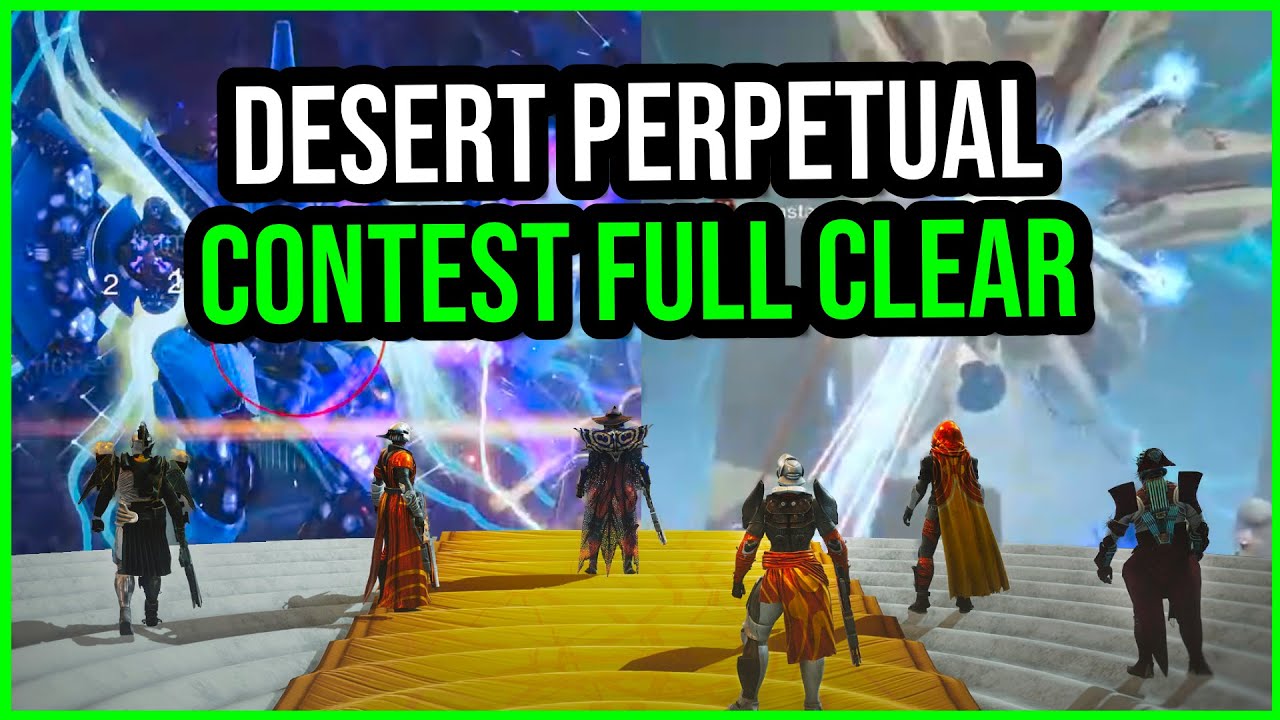 The Desert Perpetual Raid CONTEST Mode Clear w/ Team Brenda Destiny 2