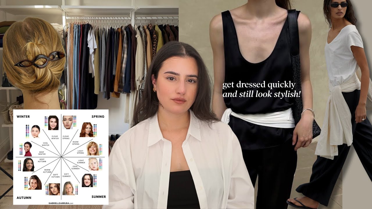 How to get Dressed QUICKLY & Still Look Chic Using Style Systems